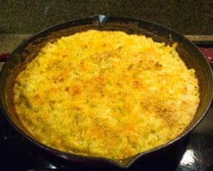 Skillet Mac and Cheese A delicious and easy to make recipe for skillet macaroni and cheese